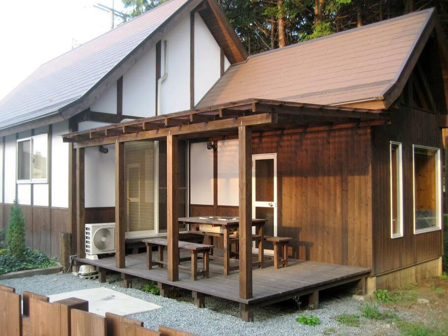 天然温泉！古民家風の貸切り一軒家 【白山リバーサイドコテージ 】2-120号棟 Villa Tsu Exterior photo